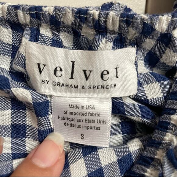 Velvet by Graham & Spencer Black and White Gingham Mini Dress - Picture 8 of 10